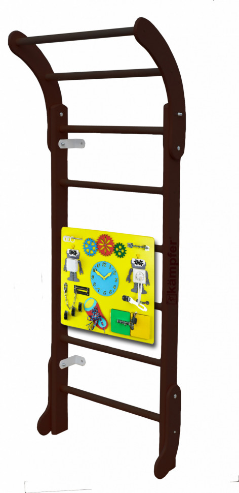 Шведская стенка Kampfer Baby Step Busyboard (№5 Шоколадный Бизиборд желтый) Шведская стенка Kampfer Baby Step Busyboard (№5 Шоколадный Бизиборд желтый)