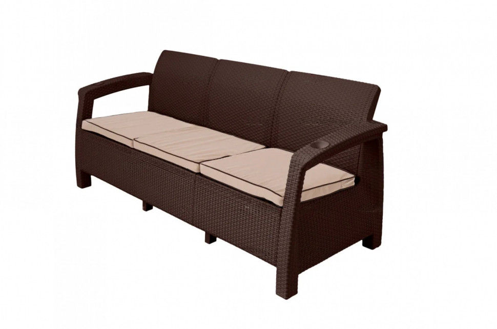 Мебель Tweet Диван 3-х местный, венге Мебель Tweet Диван 3-х местный, венге