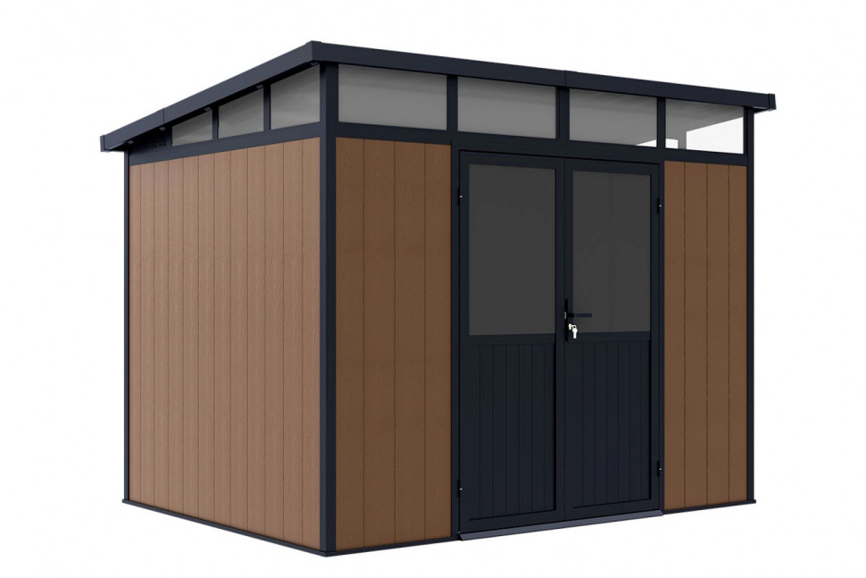 Садовое строение из ДПК Defender 9х7 (5.95 кв.м) Садовое строение из ДПК Defender 9х7 (5.95 кв.м)