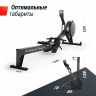 Гребной тренажер UNIX Fit PRO Air Magnetic Rower-X Black Гребной тренажер UNIX Fit PRO Air Magnetic Rower-X Black