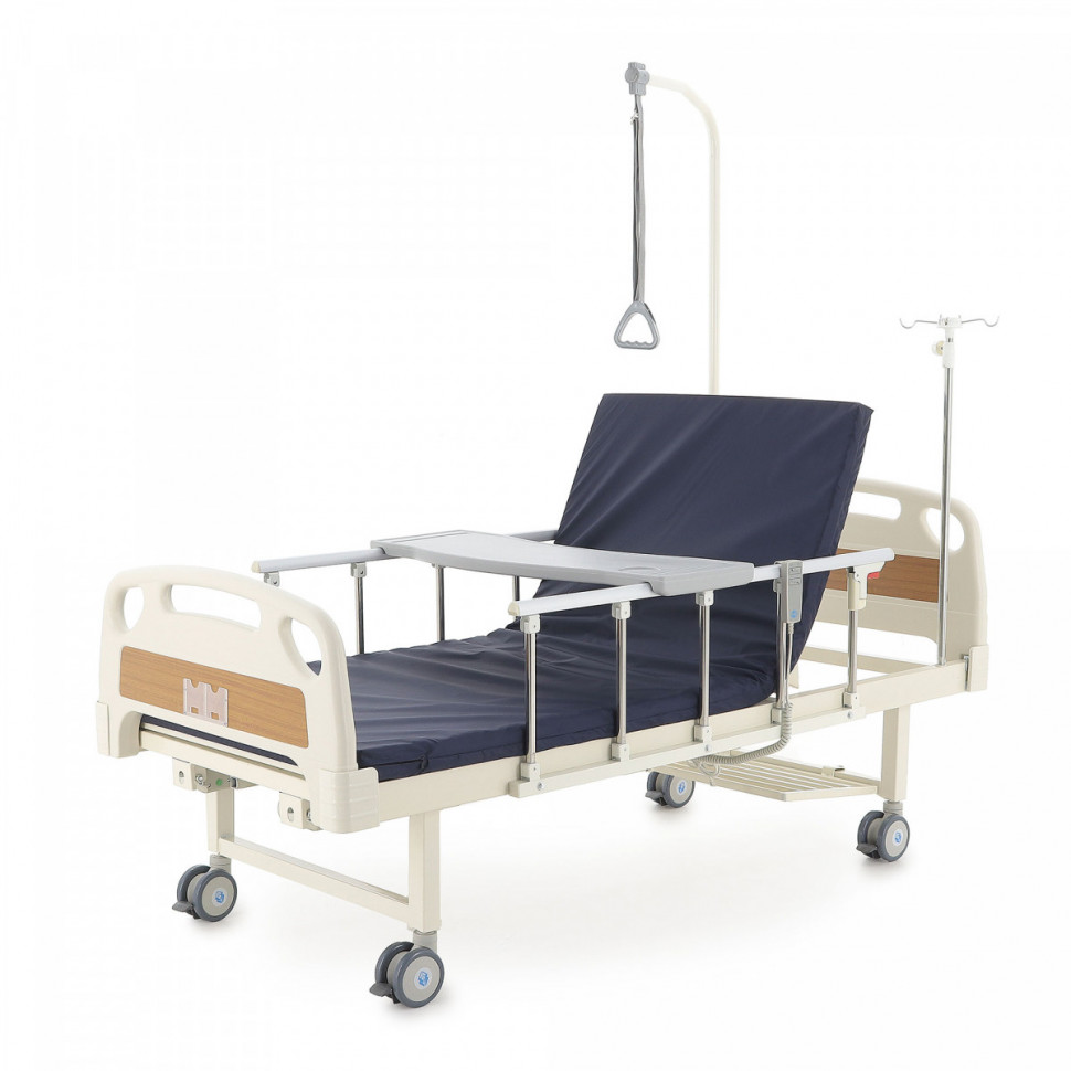 Кровать электрическая MED-MOS DB-7 (ABS, 4 секции, матрас, уголки) Кровать электрическая MED-MOS DB-7 (ABS, 4 секции, матрас, уголки)