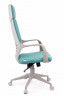 Кресло Everprof Trio Grey TM Ткань Бирюзовый  Кресло Everprof Trio Grey TM Ткань Бирюзовый