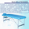 Массажный стол DFC NIRVANA Elegant LUXE Lt.Blue Массажный стол DFC NIRVANA Elegant LUXE Lt.Blue