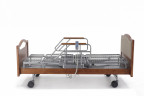 Кровать электрическая MED-MOS DB-2B с поворот.креслом в правую сторону (коричневый)