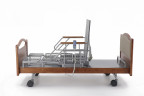 Кровать электрическая MED-MOS DB-2B с поворот.креслом в левую сторону (коричневый)