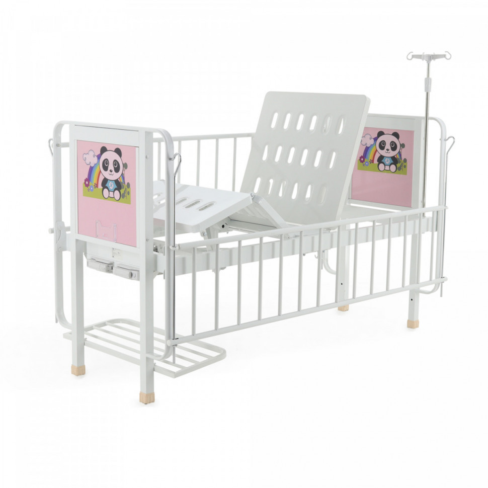 Кровать детс 4-секц Med-Mos DM-2320S-01 Тип 4 вар. 4.1 (розов) ТУ 32.50.30-21-98238288-2020 с матрас