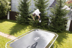 Батут KOGEE TRAMPS TOP Tramps 10'x14'(4.3x3.0м) прямоугольный с защитной сетью