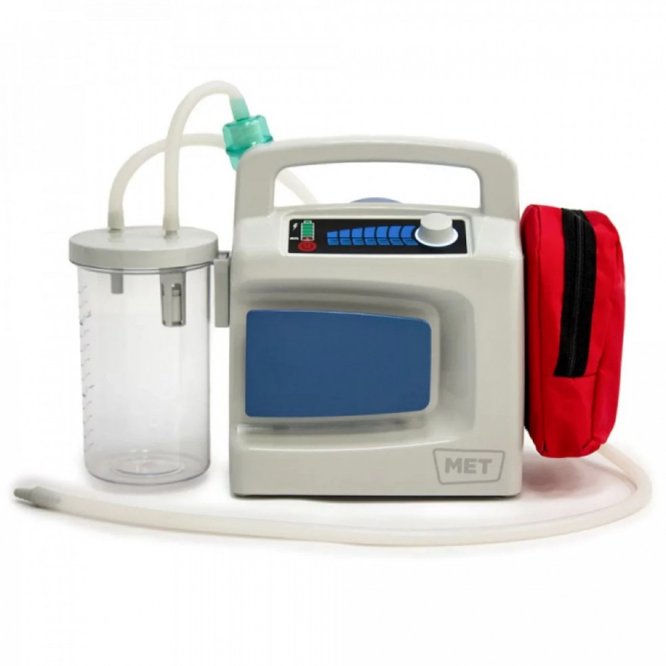 Отсасыватель портативный хирургический MET OX-200 (20239) с аккумулятором Отсасыватель портативный хирургический MET OX-200 (20239) с аккумулятором